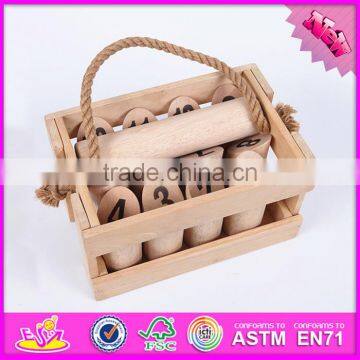 2016 Outdoor garden throwing group wooden sport toy W01A180