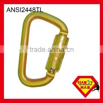 With CE EN362 Certification Steel Classic D Type Quicklock Carabiner photo-3