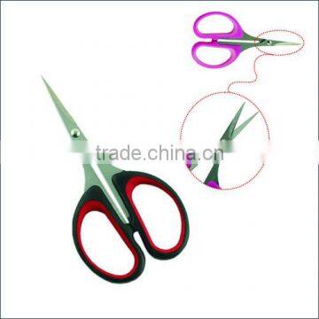 Beauty Scissors Factory Price HB-4001C Curved Edge Eyebrow Hair Scissor photo-2