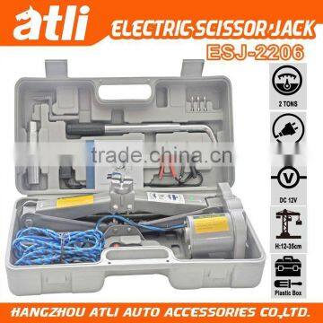 ATLI 2 Ton 12V scissor type electric scissor car jack