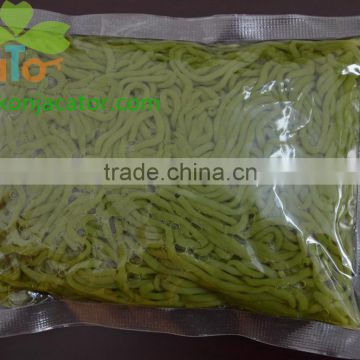 OEM diet Kosher gluten free wholesale Asian foods konjak spinach pasta