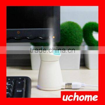UCHOME Mini Usb Humidifier Ultrasonic Humidifier Air Humidifier Anion Aromatherapy Essential Oil Aroma Diffuser photo-3