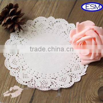 High Quality Round White Lace Paper Doilies