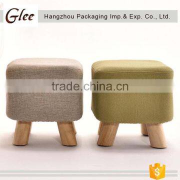 Ec-friendly cute child wood craft stool