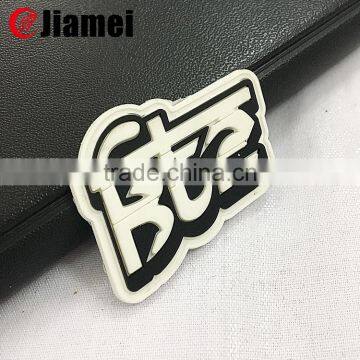 clothing patch garment label famous brand newly pvc rubber logo