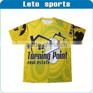 custom Sublimation polyester baseball jerseys /uniforms /apparel