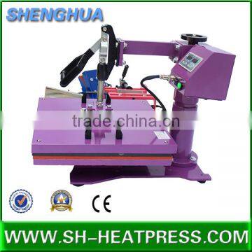 Swing Head Heat Press dye sublimation t-shirt printing machine