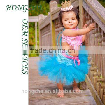 Fashion Lovely Girls Mermaid Tutu Skirt Dress HSs7583 photo-5