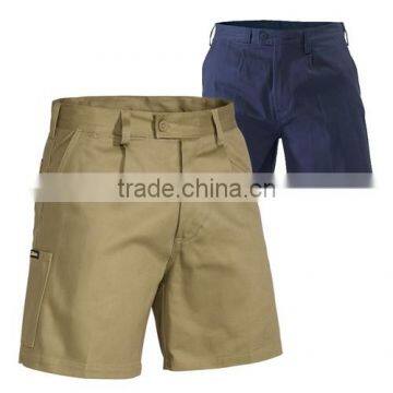 Multi-pocket Working Trousers Cotton Drill Mens Cargo Shorts