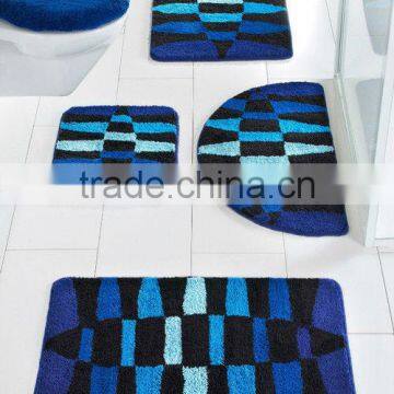 BLUE BATHMAT WHOLE SETS BATHMAT POLYESTER BATHMAT (EV-G001-BM)