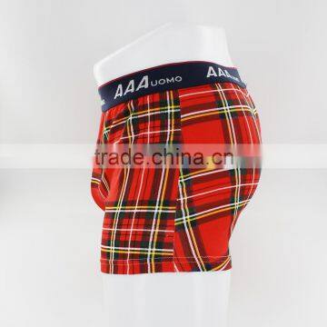 Men Cotton Printed Design Brief Boxer Underwear photo-2