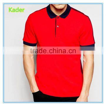 Custom Two Color Polo Shirt in GuangZhou Manufacturer