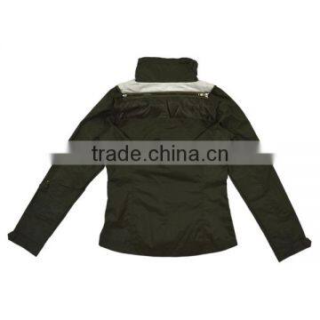 Oversize Army Green Trench Woodland Sport Spring Jacket Women photo-5