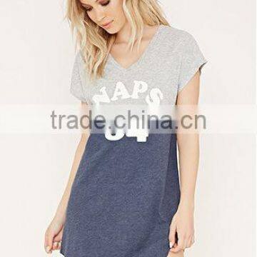 Modal Letters Home Nightgown With Short Sleeves photo-2