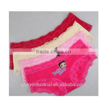 Brand hot sell lace ribbon underwear for women