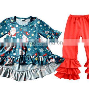 2017 Yiwu Children Clothes Flamingo Christmas Clothes Autumn Outfit Beautiful Children Clothes Online photo-6
