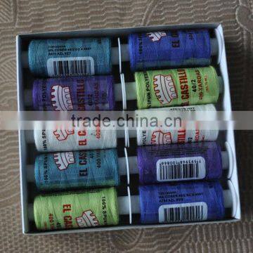 40s/2 spun polyester sewing thread wholesale 400y