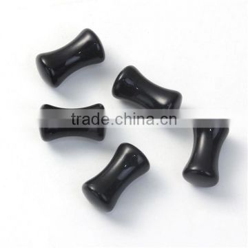 5mm Acrylic Ear Stretcher Expander Bobbin Black Custom Ear Expander