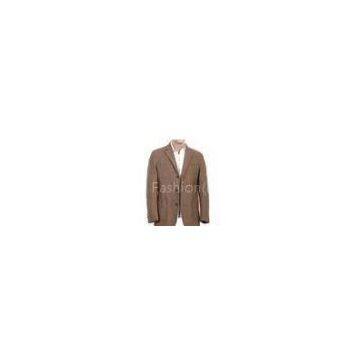 Custom European, Excelled And Classic, Khaki Size 50, Size 52 Mens Cotton Suit