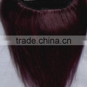 Hot Selling Human Hair Bang Pieces 100% Human Hair Fringe in Wigs