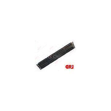 UTP Rj45 48 Ports Cat6 Patch Panel Unshielded 8p8c Network CE ROHS REACH