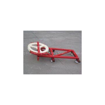 ODM Steel Red and blue Cable Trolley for Construction Hoist Spare Parts