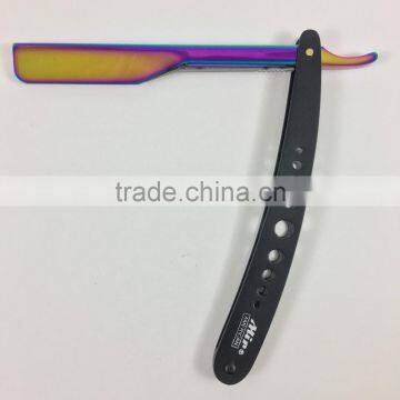 Straight Edge Barber Shaving Razor Wooden Handle photo-6