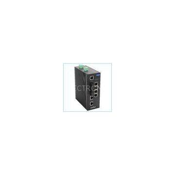 High speed Industrial 8 port gigabit ethernet switch , fibre optic network switch for surveillance o