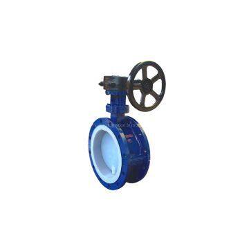 Flange Fluorine-butterfly valve