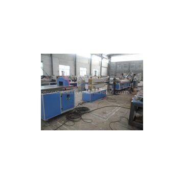 PLC Control Double Screw Plastic Profile Extrusion Line 380V 50HZ photo-2