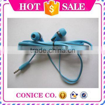 2015 wholesale high qualityin ear earphones under $1 with mic for mp3 cheap speaker earphone