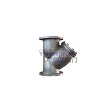 Stainless Steel Y-type Flanged Strainer