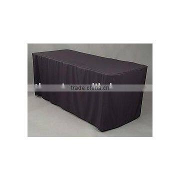 polyester tablecloth 6ft table fitted, table cover, table linen