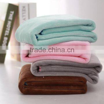 super soft minky flannel fleece all seasons customized bed sheet cover throw home use fluffy heavy thick polyester blanket