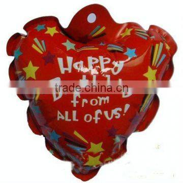 happy birthday foil balloon