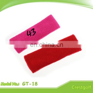 Colorful Cotton Sweat Bands Sport Bands