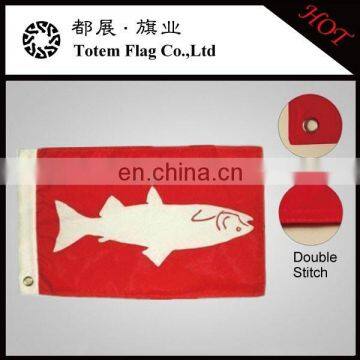 90*50cm street banner , decoration 100D polyester flag