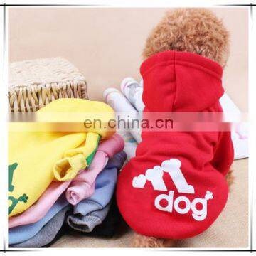 Wholesale dog clothes, hot sale pet winter hoodies clothing , dog pet clothes