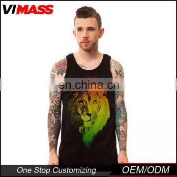 wholesale custom mens stringer tank top