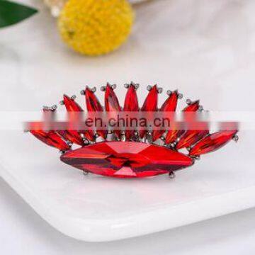 Fashion Vintage Bohemia Big Ring Colorful Crstal Exaggerated Decorate Women Party Jewelry photo-4