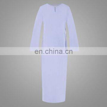 OEM Manufactory Plain Baju Kurung Malaysia Women Clothing Baju Melayu for Ladies photo-5