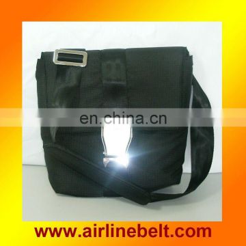 seatbelt airplane buckle bag for boeing airlines