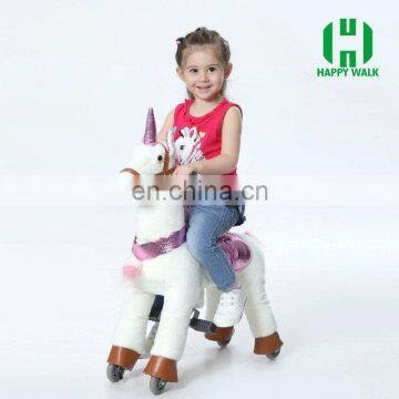 HI CE kiddy steering ride on toy horse on wheel