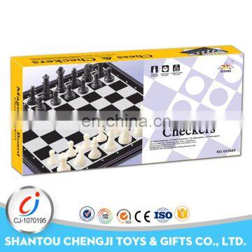 New design antique international black and white luxury chess sets