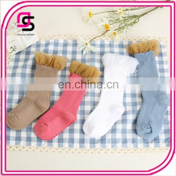 2017 summer cotton socks baby socks pure colour socks