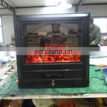 iron fireplace insert for heating and decoration