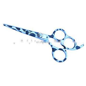 wholesale barber scissors - Blue Color Coated 3Rings Hair cuting Barber