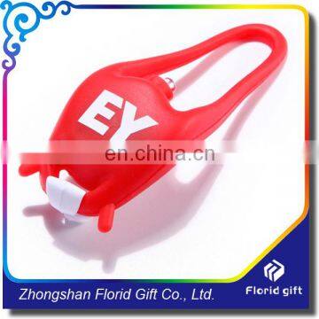 Mini Silicone Cycling Bike Light LED Front / Rear Security Warning Lamp photo-3