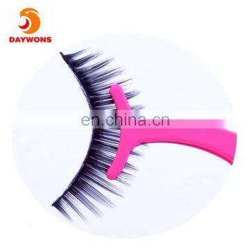 Stainless Steel False Eyelashes Extension Applicator Clipper Auxiliary Tool Tweezers Nipper Fish Tail Clipper photo-3