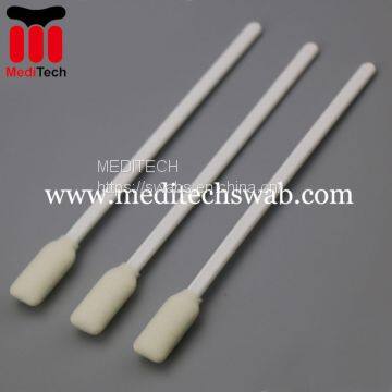 DOUBLE HEADED FOAM SWABS WITH WHITE PLASTIC HANDLE photo-2